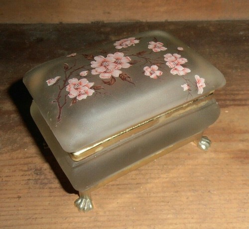 Vintage elegante scatola porta