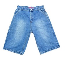 Pantaloncini jeans uomo pelle