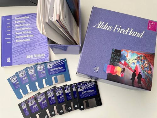 Aldus freehand software - aldus,