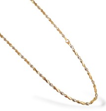 Mens 18kt Yellow & White Gold