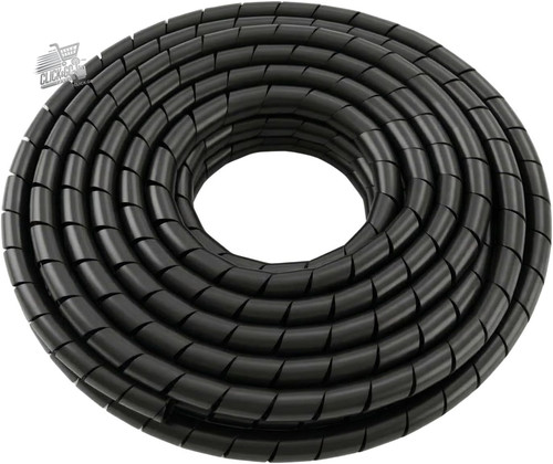 Guaina cavi spirale nero - guaina,