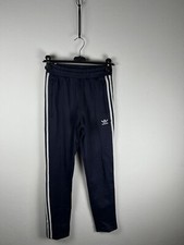 Pantaloni Tuta TrackPants Trouser ADIDAS Firebird Blu Bianco Taglia XS Uomo