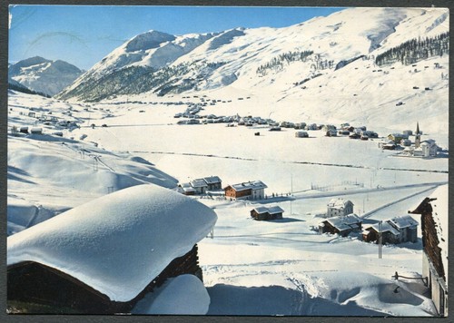 Cartolina scena invernale - cartolina,