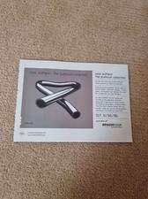 TNEWM86 ADVERT 5X8 MIKE OLDFIELD : 'THE PLATINUM COLLECTION' - 3 CD SET