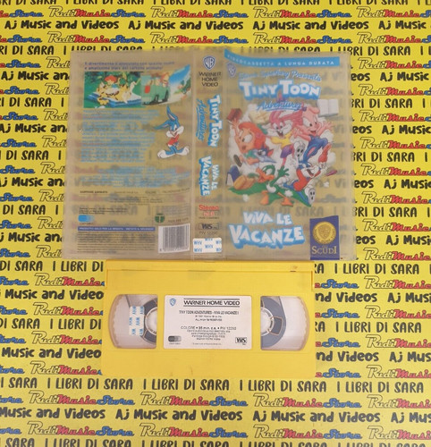 Vhs film tiny toon - toon, adventures
