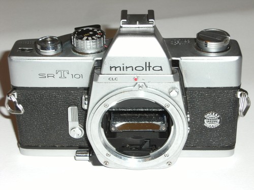 Minolta srt 101 body works - minolta,