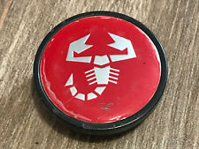 ABARTH 50MM BORCHIA COPPA COPRI MOZZO MOZZI RUOTA RUOTE CERCHIO CERCHI LOGO NOME