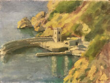 Dipinto Olio su Tela Costa