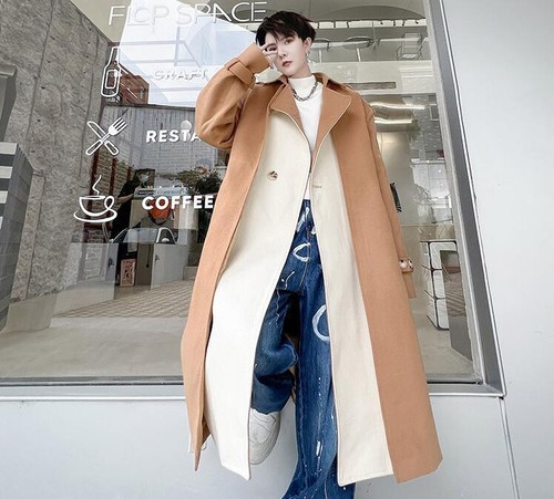 Men fashion lapel - men's,