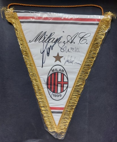 Gagliardetto calcio milan - calcio,
