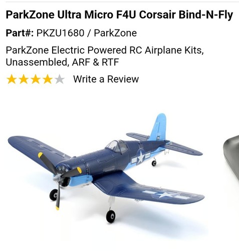 Nuovo eflite parkzone ultra - nuovo,