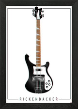 Poster basso Rickenbacker con