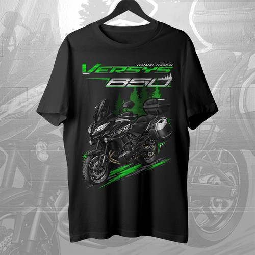 Shirt moto kawasaki - t-shirt, versys