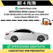 Kit 4 Filtri Tagliando per