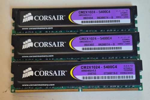 Tripla ram corsair xms2 - tripla,