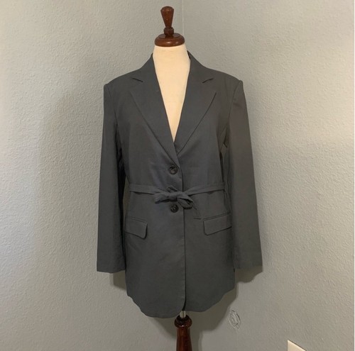 Blazer zara grigio misto - zara, lino