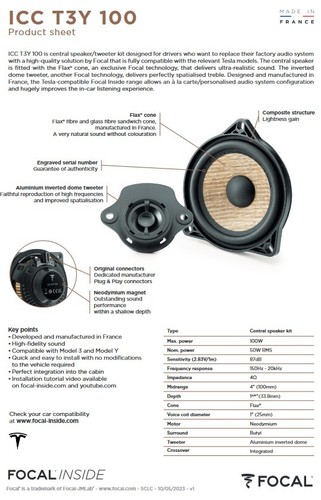 Kit altoparlanti focal per - kit,
