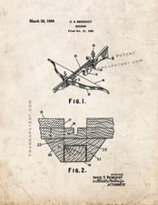 Stampa brevetto balestra