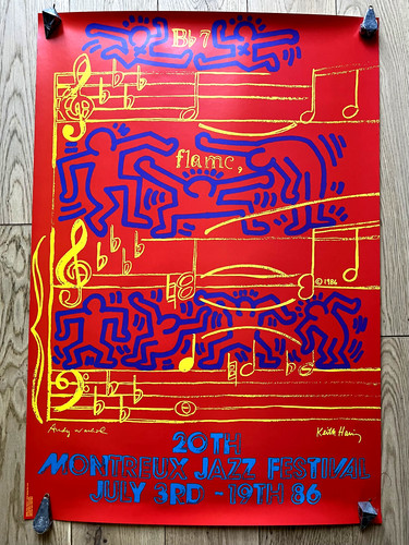 Keith haring montreux jazz - haring,