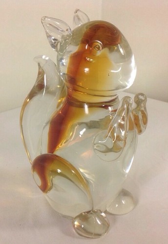 Rara statuina cristallo - , 6"