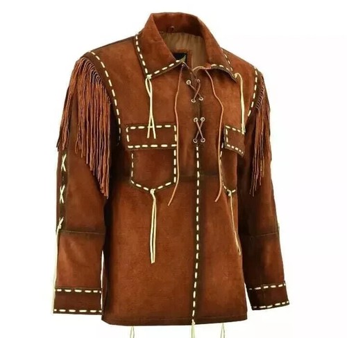 Camicia pelle cowboy - pelle, da