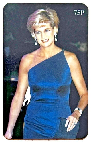 Carta telefonica lady diana - carta,