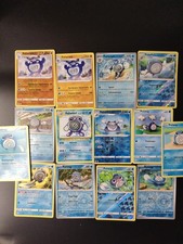 Poliwhirl Poliwag Poliwrath Collezione Italiano Set Pokemon Reverse Holo Vintage