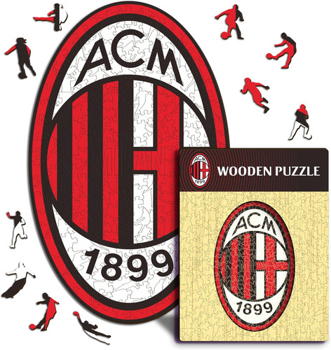 Milan logo puzzle - puzzle, di