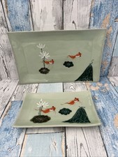 2 vassoi decorativi in