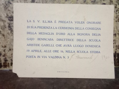 Invito cerimonia consegna - invito,