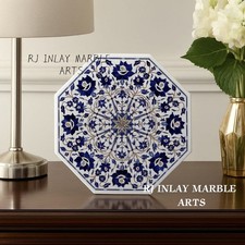 Piatto esagonale intarsiato