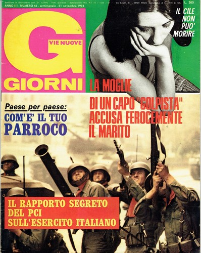 Vie nuove 1973 - nuove, 1973/46=cile=dracula