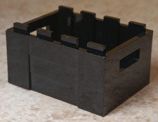 LEGO Black Crate Box Manici