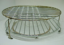 Piatto D 27 cm in vetro 65l supporto con ruote - griglia bassa e alta - Delonghi