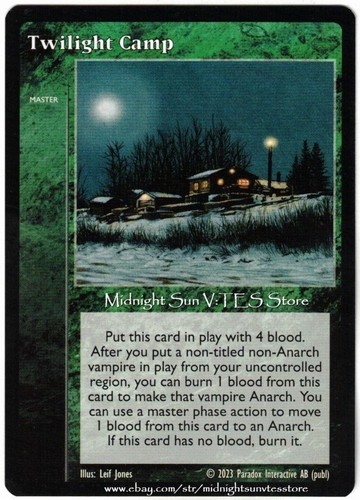 Twilight camp shadows - twilight,