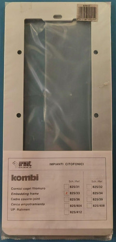 Urmet kombi 825 cornici - 825/33,