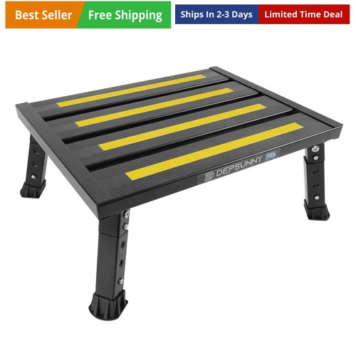 Adjustable height aluminum - height, rv