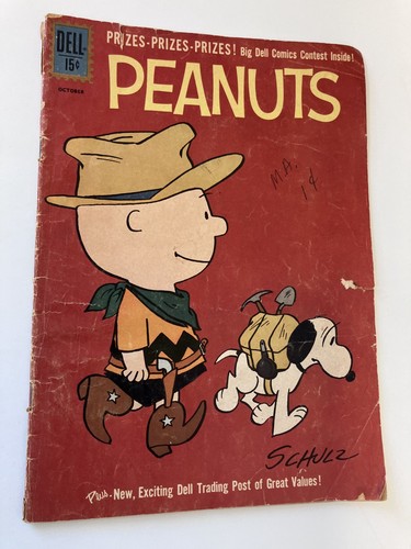 Peanuts dell comics 1961 - peanuts,