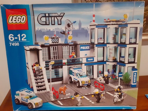 Lego city 7498 caserma di - city,