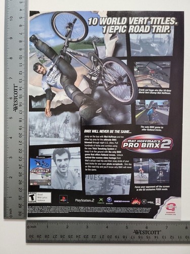 Mat hoffmans pro - hoffmans, bmx