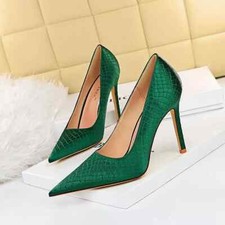 Decolte scarpe donna verde