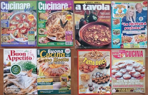 Riviste varie cucina anni - varie, cucina.