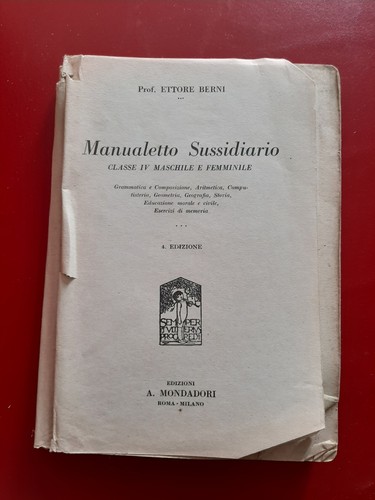 Manualetto sussidiario classe - manualetto,