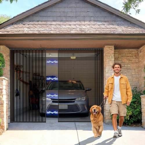 Schermo porta garage