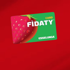 600 PUNTI FIDATY CARD FRAGOLA ESSELUNGA SUPERMERCATO RACCOLTA CATALOGO PREMI