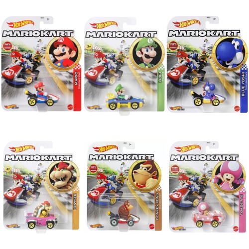 Hot wheels mario kart - kart, 1:64