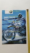 BMW F 650 GS Dakar 2000 depliant originale ITALIANO brochure