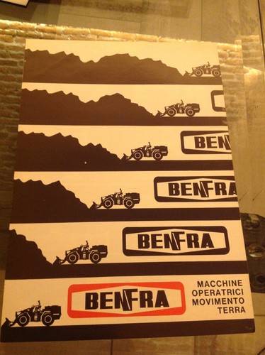 Depliant vintage benfra - depliant,