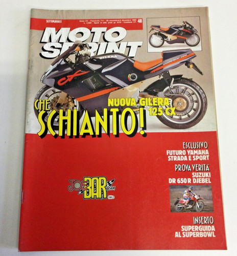Motosprint gilera 125 cx - motosprint,