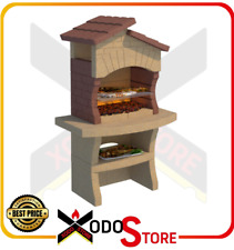 Barbecue A LEGNA in muratura LINEA VZ modello MINORCA - mail x sconto